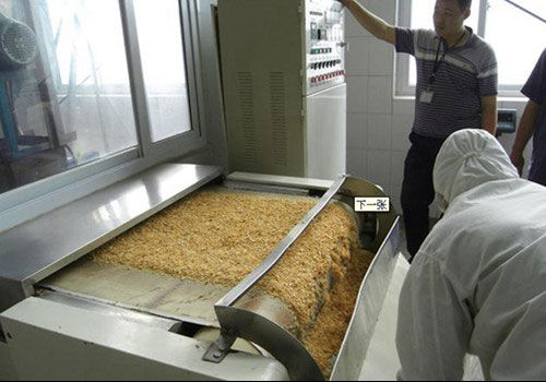 麵包糠微波幹燥(zào)殺菌設備 麵包糠(kāng)微波幹燥殺菌(jun1)設備(bèi)